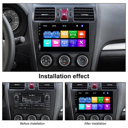 Radio CarPlay Android Auto 7 in, Doble USB + Bluetooth - MP5 - 1 DIN